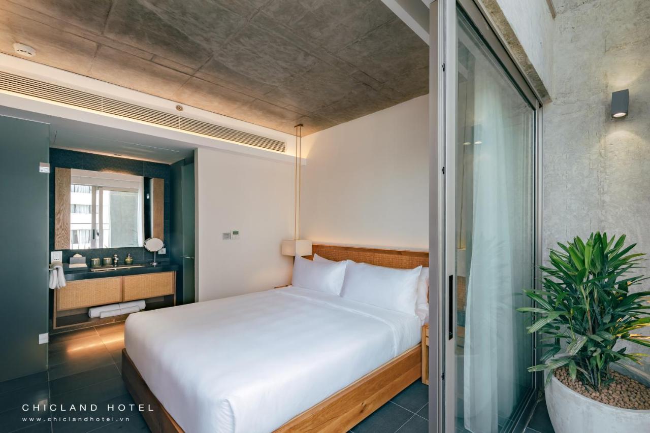 Chicland Boutique Danang Beach Hotel Bagian luar foto